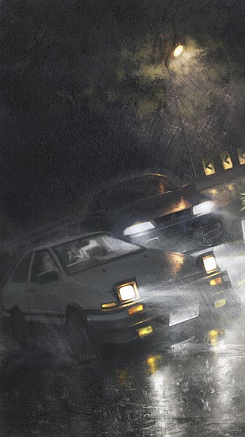 Initial d, Initial D Manga HD phone wallpaper