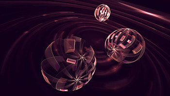 Abstract, Background, Dark, Shine, Brilliance, Shapes, Shape, Balls HD wallpaper