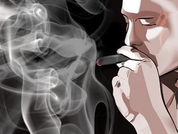 alone SMOKER, cg, abstract HD wallpaper
