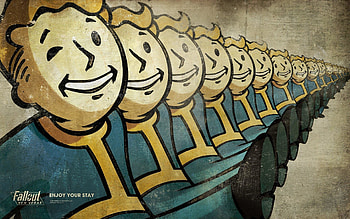.wiki-March-living-room-paper-pipboy-- HD wallpaper