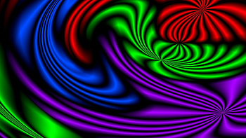 hypnotic, coour, patterns, bright HD wallpaper