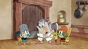 Cuphead Devil Jerry King Dice Ms. Chalice Elder Kettle Ollie Bulb The Cuphead Show! HD wallpaper