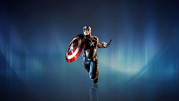 Captain America Escape, captain-america, superheroes, artwork, art, digital-art HD wallpaper