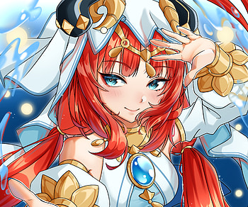 Nilou - Genshin Impact, Nilou (Genshin Impact), video game, Genshin Impact HD wallpaper