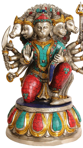 Panchmukhi, God Hanuman, panchmukhi hanuman HD phone wallpaper