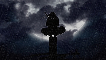 Itachi uchiha, Anime, Naruto, dark anime, Itachi Uchiha, shadow HD wallpaper