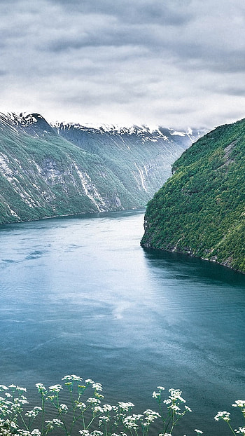 Nice, River, norway HD phone wallpaper