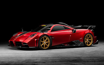 Pagani Imola, supercar, red Pagani Imola, front view, exterior, Italian sports cars, Pagani HD wallpaper