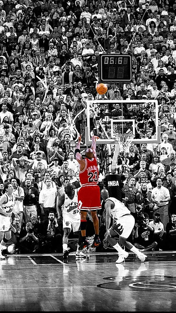 Red jorden, basket ball, nba HD phone wallpaper
