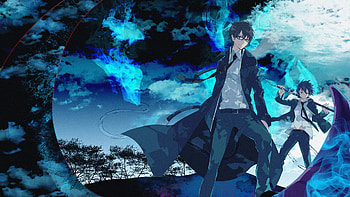 Blue Exorcist , Dark anime, Demon slaying, Exorcist action HD wallpaper