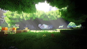 Minecraft Shaders, Minecraft Bedwars HD wallpaper