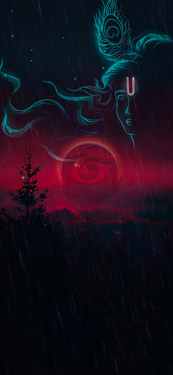 Garena fire, atmosphere, cloud, kanha, sky, trending, latest, fire, redmoon, krishna HD phone wallpaper