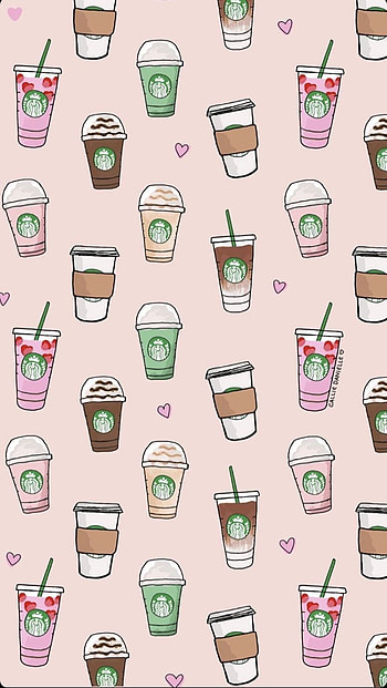 Coffee, pink HD phone wallpaper