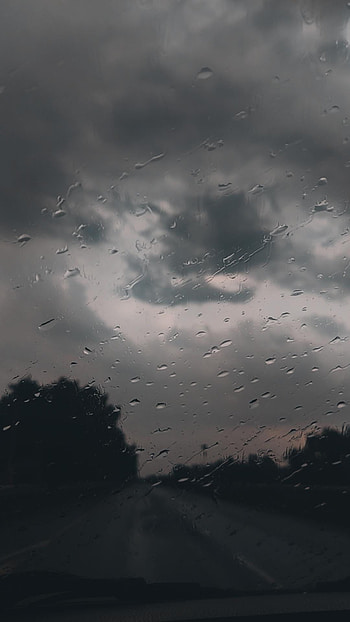 Rain, atmosphere, Moody HD phone wallpaper