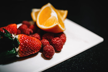 Fruits, Food, Strawberry, Raspberry, Berries HD wallpaper