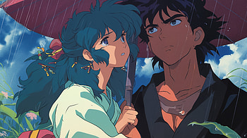 Rainy Day Romance | Anime Couple Ultra, Anime, rainy day, couple, anime couple, umbrella HD wallpaper