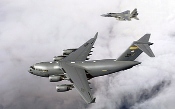 Mcdonnell_Douglas_F15, clouds, plane, wings, sky HD wallpaper