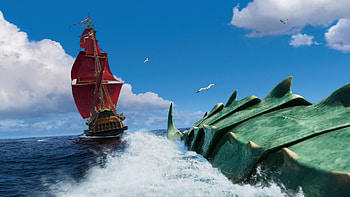 The Sea Beast 2022, Where to watch, Streaming online HD wallpaper