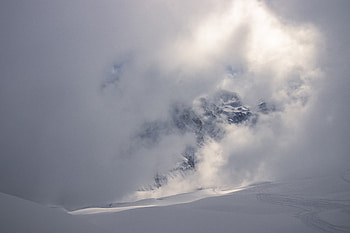 Landscape, Nature, Mountains, Clouds, Snow HD wallpaper