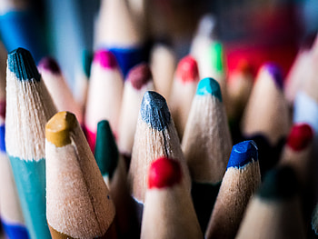 Miscellanea, Miscellaneous, Multicolored, Motley, Colored Pencils, Spearhead, Prick, Colour Pencils HD wallpaper