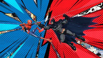 Batman Into The Spider Verse, batman, superheroes, artwork, digital-art, artist, artstation HD wallpaper