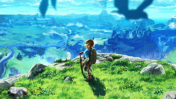 legend of zelda, breath of the wild, art HD wallpaper