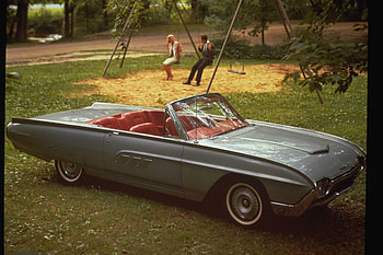 63 TBird, ford, tbird, thunderbird, car HD wallpaper