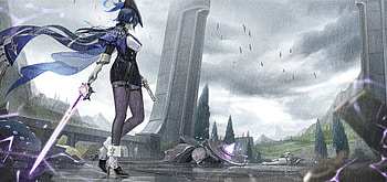 Clorinde Strikes: Stunning Genshin Impact Girl, Clorinde (Genshin Impact), Genshin Impact, girl HD wallpaper