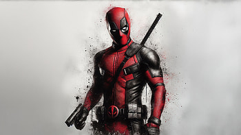 Deadpool Vibrant Vengeance, deadpool, superheroes, artist, artwork, digital-art, ai, deviantart HD wallpaper