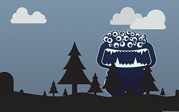 Monster attack, eye, many, monster, attack HD wallpaper