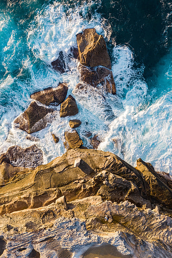 Nature, Stones, Sea, Waves, Rocks, Surf HD phone wallpaper