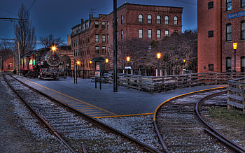Boston, Travelling, Locomotive, Railway HD wallpaper