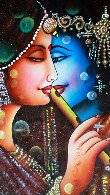 Radha Krishna , Love, Radha, Krishna HD phone wallpaper