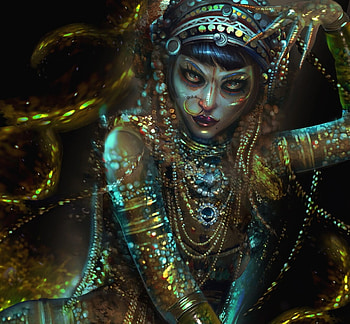 Dancer, jewel, ldar, fantasy, art, girl, shyguyz, fancer, jibaro HD wallpaper