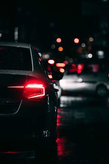 Night, Cars, Lights, Car, Machine, Glow, Headlights HD phone wallpaper
