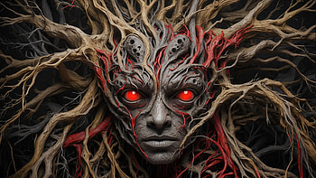 Tree Monster, tree, monster, scary, forest HD wallpaper