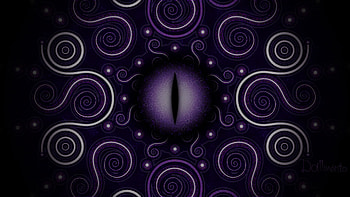 Violet, Patterns, Dark, Purple, Eye, Pupil HD wallpaper