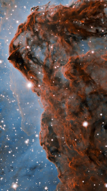 JWST Carina Nebula, atmosphere, world HD phone wallpaper