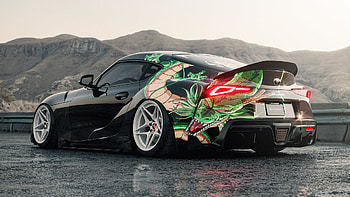Toyota-Supra, Car, Toyota, sports, Supra HD wallpaper