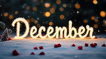December Magic: A Stunning Ultra, December, winter, holiday, light, snow HD wallpaper
