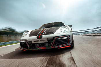 2023 Techart Gtstreet R 992 Front, porsche-992, porsche, 2023-cars, cars HD wallpaper