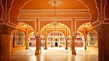 Maharaja's Palace, India HD wallpaper