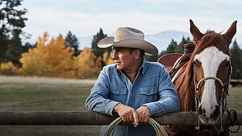Yellowstone, ranch, cowboy, man HD wallpaper