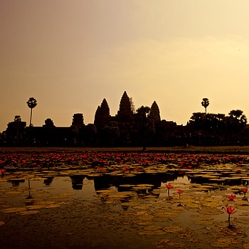 Cambodian Temple, iPad HD phone wallpaper