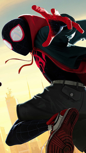 Spider-Man Into the Spider-Verse, spider man, movie, Spider-Man: Into The Spider-Verse HD phone wallpaper