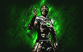Master of Souls, Mortal Kombat Mobile, Master of Souls MK Mobile, Mortal Kombat, green stone background, Mortal Kombat Mobile characters, grunge art, Master of Souls Mortal Kombat HD wallpaper
