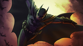 Batman Cape Flying , batman, superheroes, portrait, artwork HD wallpaper