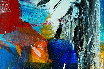 Canvas, Abstract, Multicolored, Motley, Paints, Smears, Strokes HD wallpaper