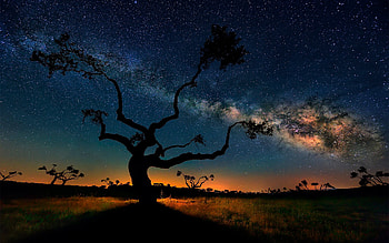 Milky Way HD wallpaper