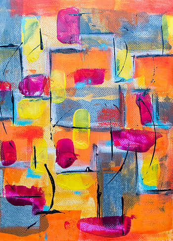 Paint, canvas, stains, art HD phone wallpaper
